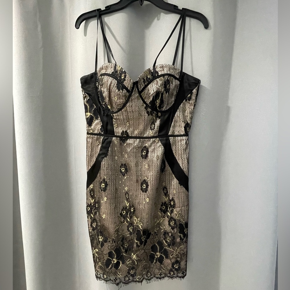 Little black lace dress